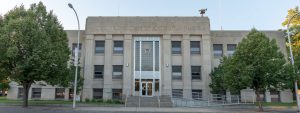 The Custer County Courthouse in Miles City, Montana