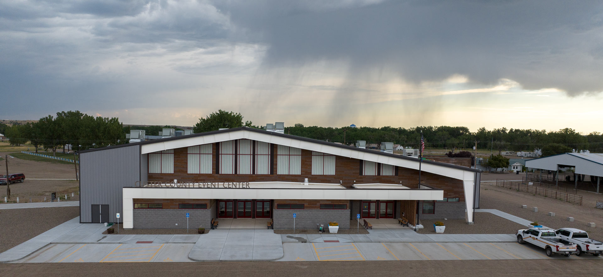 The Custer County Event Center.